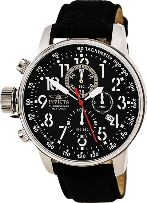 Men's 1512 I-Force Quartz Chronograph Black Dial Watch