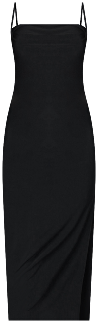 Women's Maxi Cowl Jersey Dress