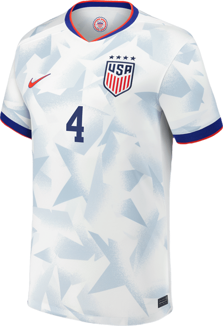 Naomi Girma USWNT 2025 Stadium Home Big Kids' Nike Dri-FIT Soccer Jersey