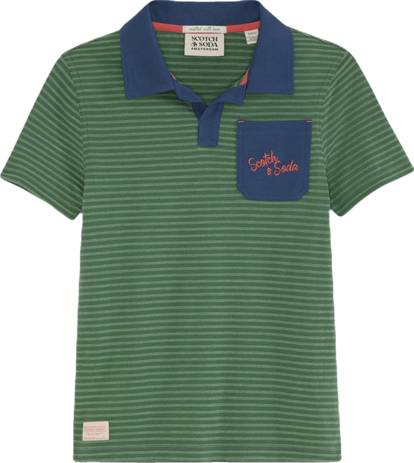 Big Boys Johnny Collar Polo Shirt