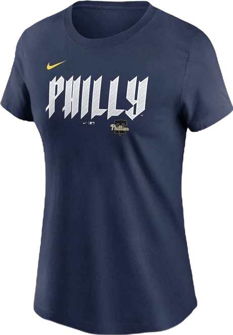 Women's Trea Turner Royal Philadelphia Phillies 2024 City Connect Fuse Player Name Number T-Shirt