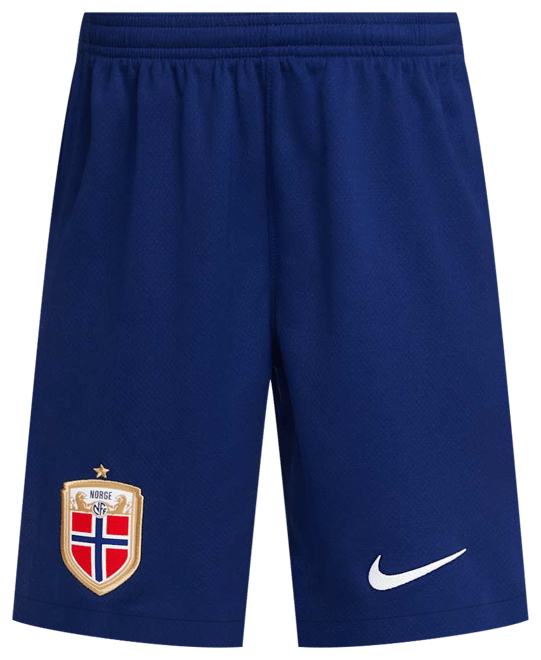 Norway 2025/26 Stadium Home Older Kids' Nike Dri-FIT Football Replica Shorts