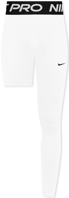 Nike Pro Big Kids' (Girls') Mid-Rise Single-Leg Leggings