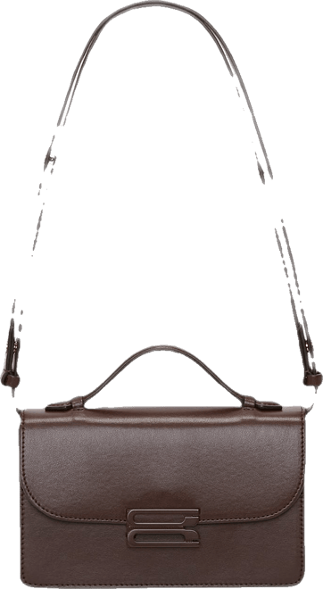 Tonal Mini Dorian Bag In Dark Brown Smooth Leather