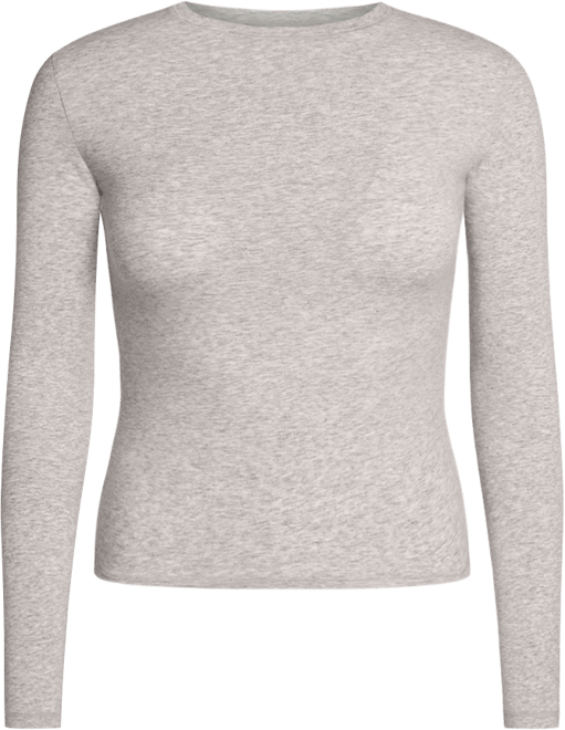 Cotton Jersey Long Sleeve Tee   