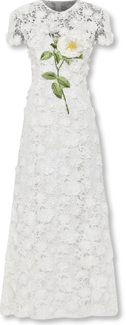 chinese dress ladies Monique Embroidered Lace Maxi Dress main image 1
