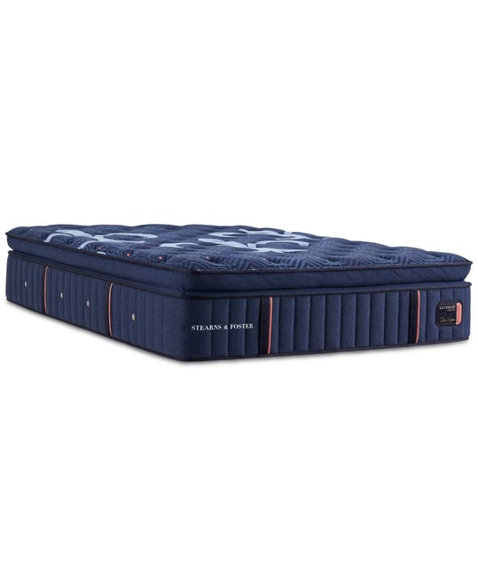 Lux Estate 16" Firm Euro Pillowtop Innerspring Luxury Mattress- Queen