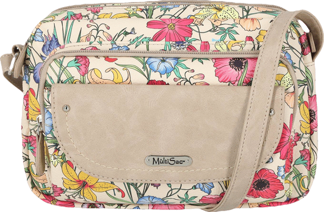 MultiSac Boone Sanibel Print Crossbody Bag