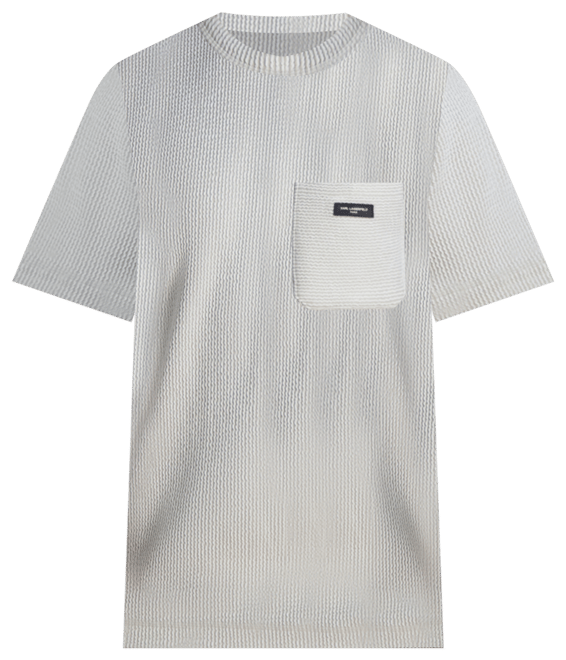 Men's Textured Oversized T-Shirt