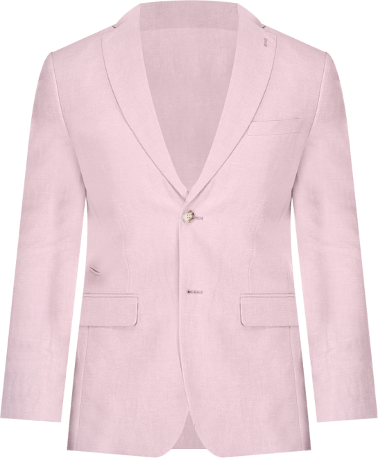 Men's Slim Fit Linen-Blend Blazer
