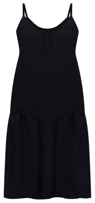 Plus Size Lightweight Spaghetti Strap Pocket Maxi Dress