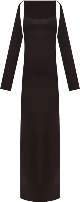 Women's Maxi Dress with Glove Accessory