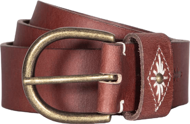 Women's Embroidery On Loop Belt