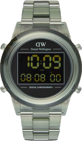 Men's Chronograph Green Plastic Watch, 42mm