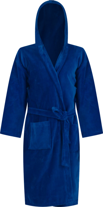 Men's Dane Hooded Bathrobe Cotton Terry Cloth Luxury Hotel Spa Robe