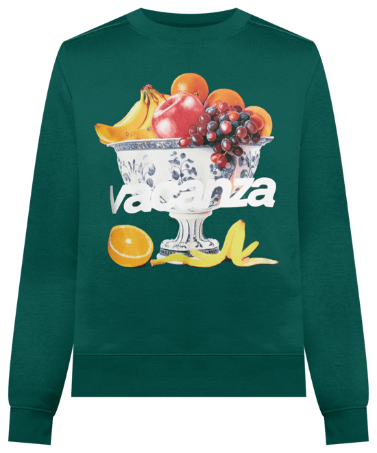 Men's Box Fit Graphic Crew Sweater