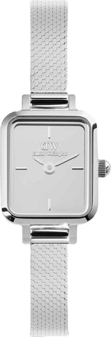 Women's Analog Silver Tone Stainless-Steel Watch, 16mm