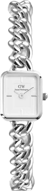 Women's Analog Silver Tone Stainless-Steel Watch, 16mm