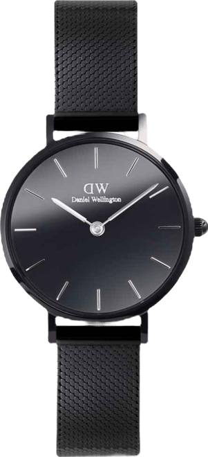 Women's Analog Black Stainless-Steel Watch, 28mm