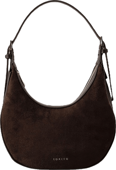 Shay Hobo Bag in Chocolate