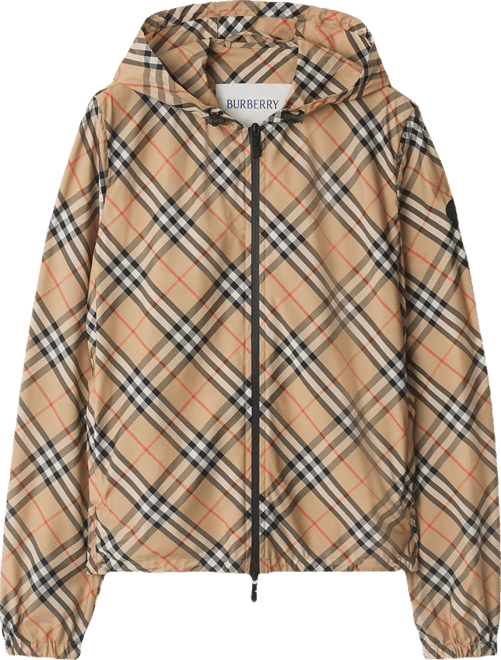 Burberry Salcombe Check Hooded Jacket | Bloomingdale's