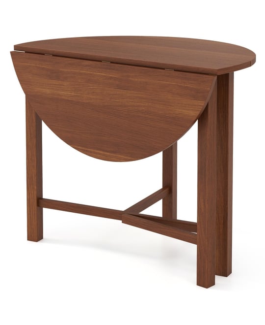 Foldable Dual Drop Leaf Dining Table for Small Spaces and Cozy Meals