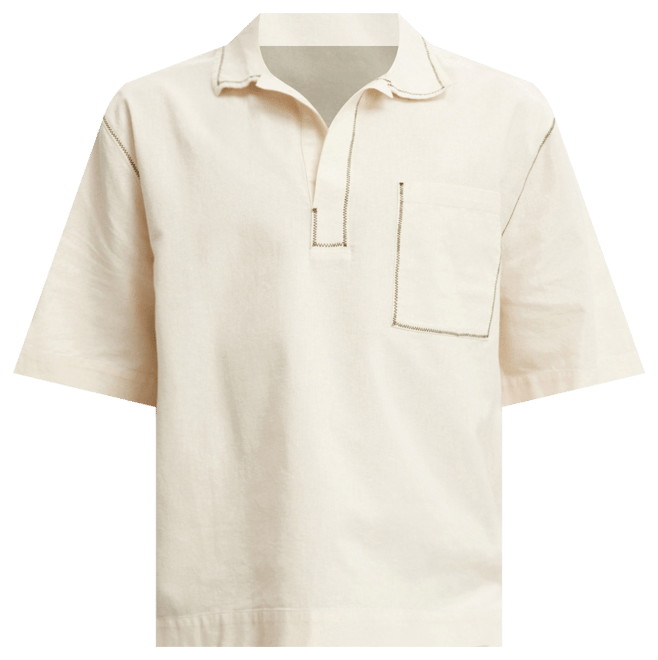 Men's Box Fit Short Sleeve Polo Shirt