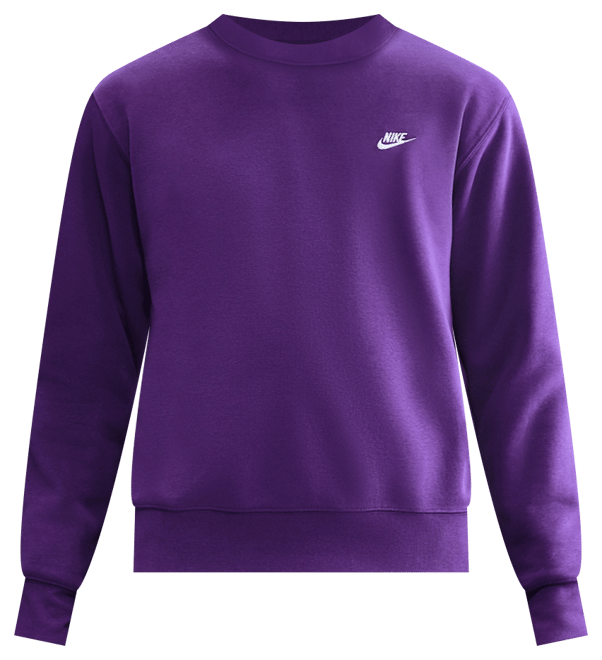 Nike Club Sudadera de cuello redondo de tejido Fleece para hombre