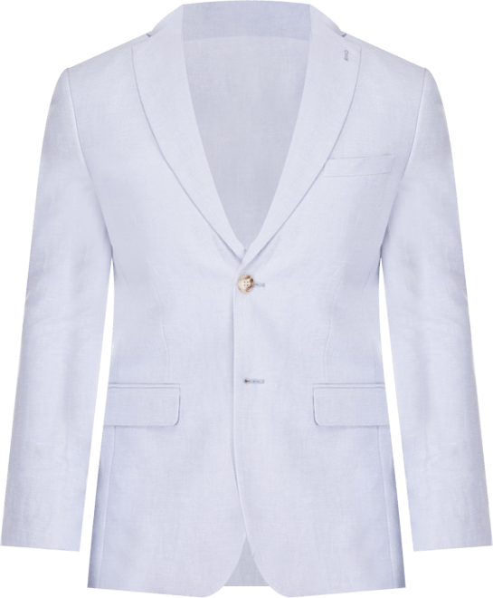 Men's Slim Fit Linen-Blend Blazer