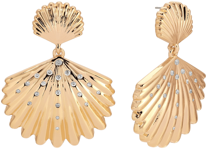 Sun-drenched Shell Earrings