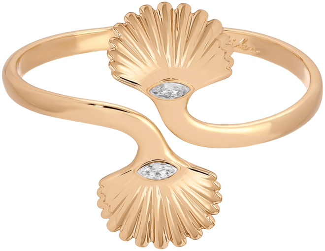 Santorini Shell Cuff Bracelet
