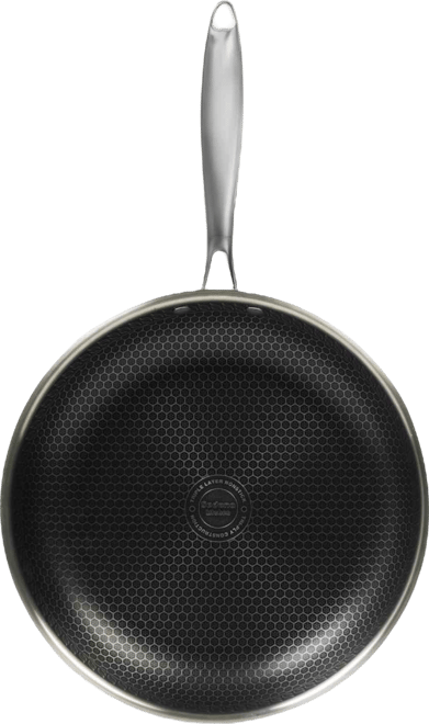 Glidesteel 12" Nonstick Stainless Steel Frypan