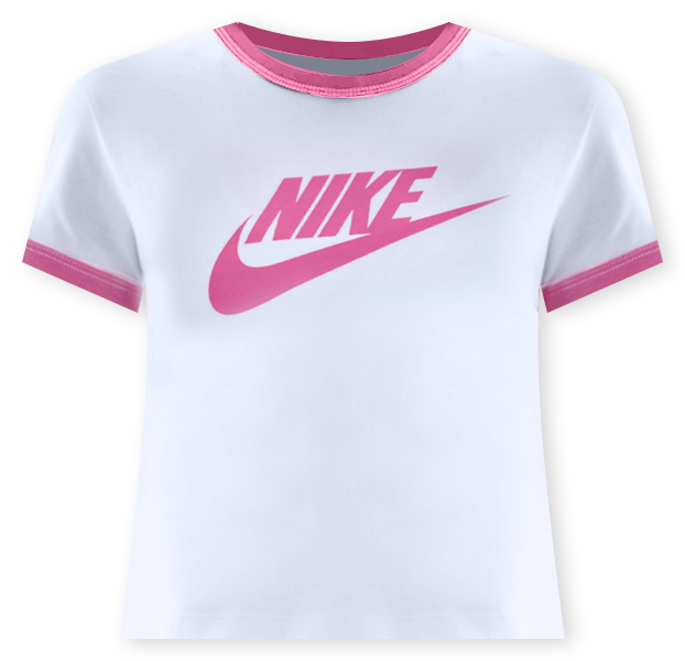 Nike Sportswear T-shirt Ringer con grafica – Donna