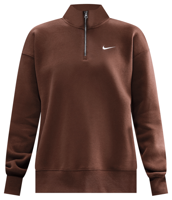Nike Sportswear Phoenix Fleece Sudadera oversized con cierre de 1/4 para mujer