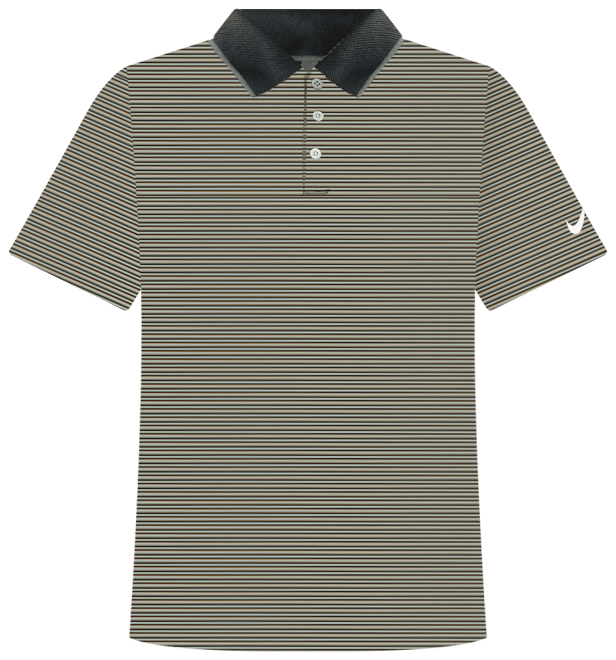 Nike Tour Polo de golf a rayas Dri-FIT para hombre