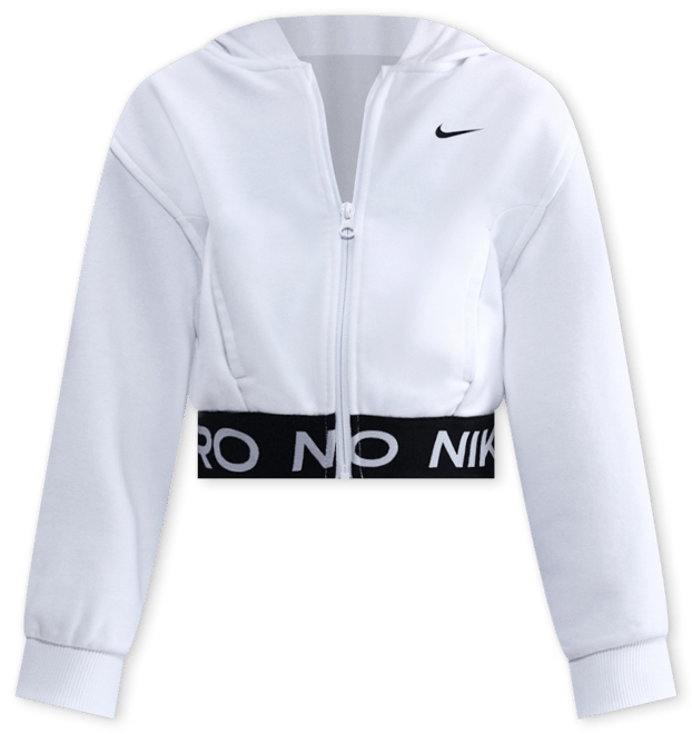 Nike Pro Fleece Older Kids' (Girls') Dri-FIT Full-Zip Hoodie