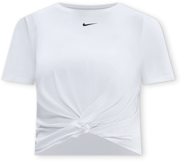 Nike One Classic Camiseta de manga corta Dri-FIT con diseño retorcido - Mujer