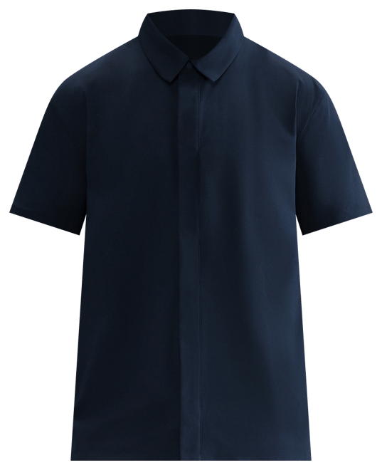 Nike 24.7 PerfectStretch Men's Dri-FIT Short-Sleeve Snap-Down Top