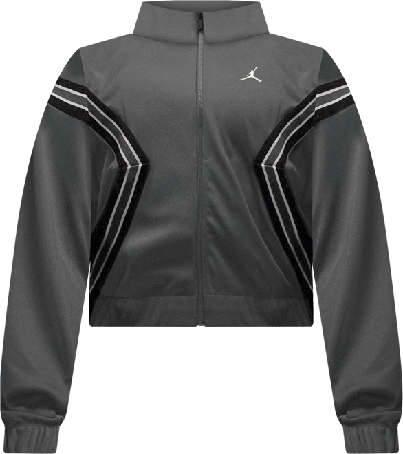 Jordan Brooklyn Chamarra deportiva de cierre completo para mujer