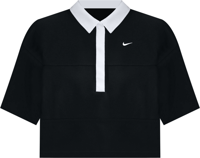 Nike Sportswear Playera tipo polo de manga corta oversized para mujer
