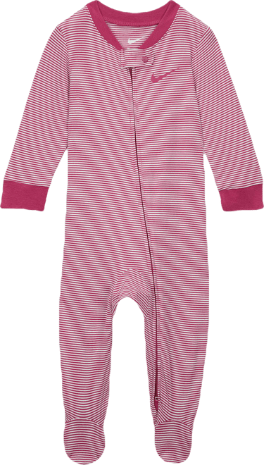 Nike Baby (0-9M) Striped Footed Coverall