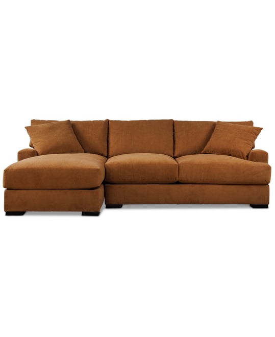 Rhyder 2-Pc. Fabric Chaise Sectional, Exclusively at Macy's