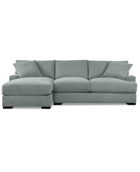 Rhyder 2-Pc. Fabric Chaise Sectional, Exclusively at Macy's