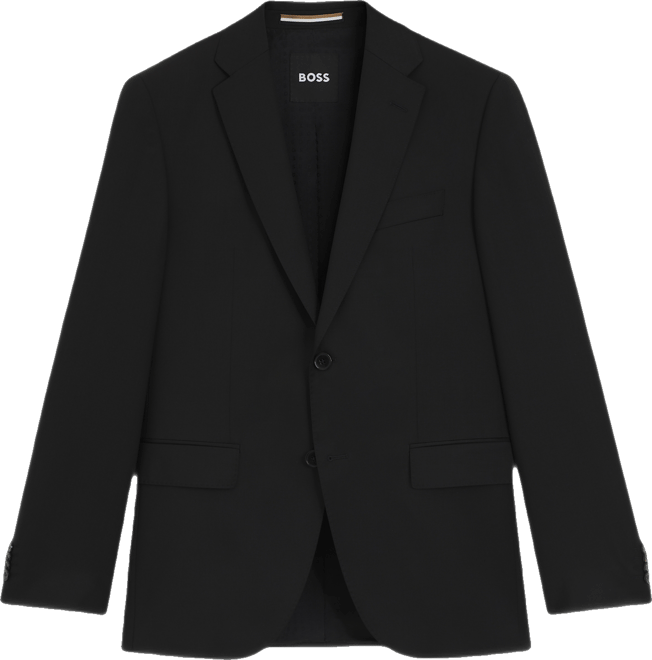 Boss by  Men's Virgin-Wool Serge Suit Jacket