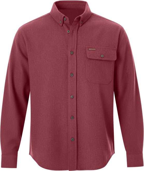 Men's Long Sleeve Extra Heavyweight Chamois Flannel Shirt