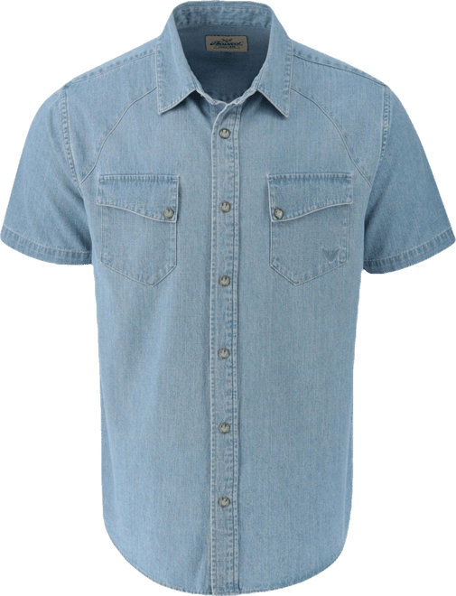 Men's Western Short Sleeve Snap Up Shirt