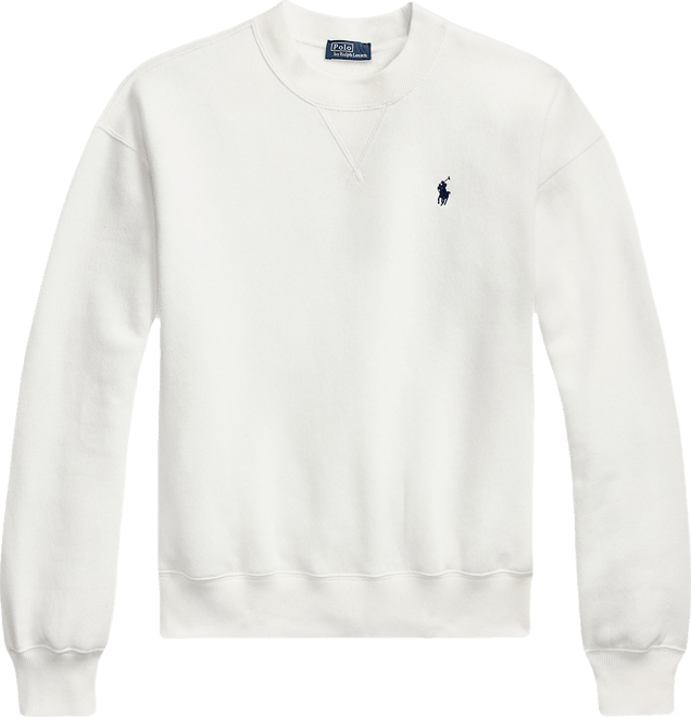 Polo Ralph Lauren Women's Fleece Crew Neck Sweatshirt - Macy's