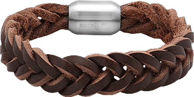 Men's Braided Leather Bracelet