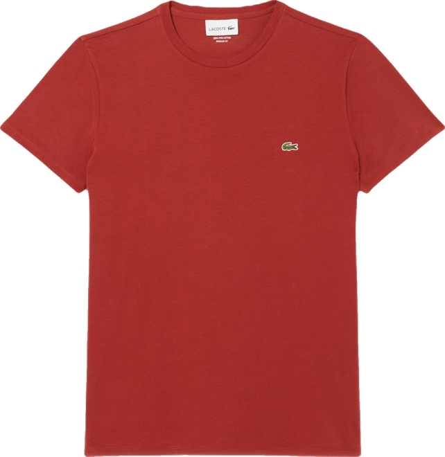 Lacoste Men's Crew Neck Pima Cotton T-Shirt - Macy's