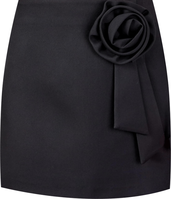 Women's Corsage Mini Skirt
